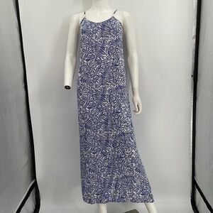 UEC Roxy blue & white maxi dress medium